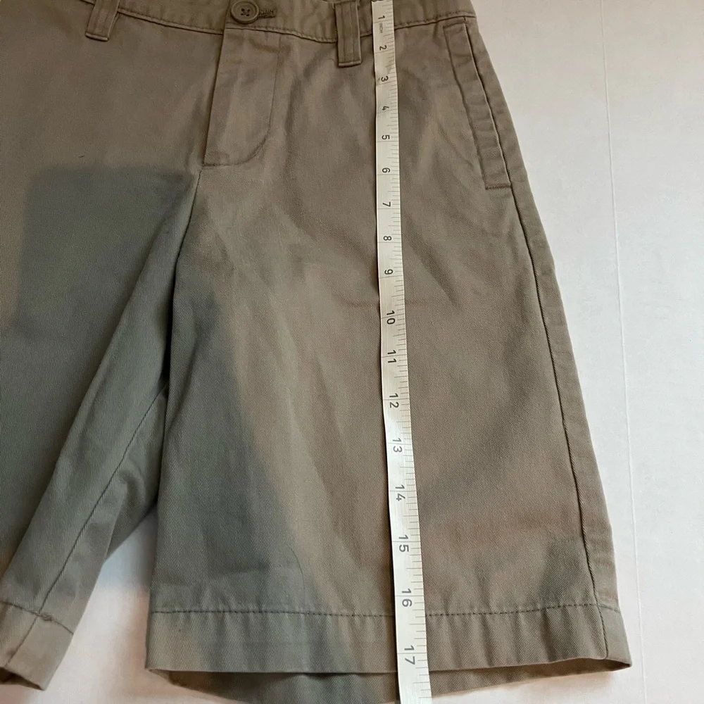 Cherokee Khaki Bermuda Shorts Size 10‎ Cotton Blend